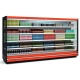 Vitrina frigorifica supermarket DOCRILUC RMS22333 37 M1, inaltime 221 cm, capacitate 2804 litri, fara usi, -1ºC/+5ºC