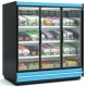 Vitrina frigorifica supermarket DOCRILUC RMG20333 12 H1, inaltime 206 cm, capacitate 754 litri, 2 usi, +1ºC/+10ºC