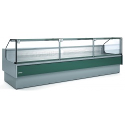 Vitrina frigorifica modulara expunere DOCRILUC SVEST-12-125-RR, cu sticla dubla plata, capacitate 241 litri