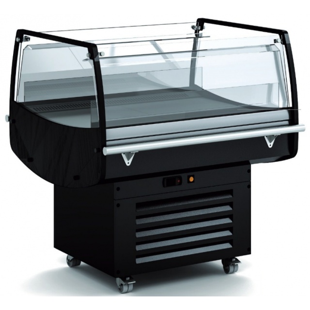 Vitrina frigorifica expunere DOCRILUC VE-8-10, potenta frigorifica 493 W, usi 1, temperatura +1ºC/ +5ºC