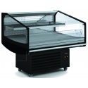Vitrina frigorifica tip insula DOCRILUC VIS-9-125-1E, capacitate 304 litri, potenta frigorifica 1419 W, -1º/+7ºC