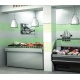 Vitrina frigorifica pescarie DOCRILUC DBFP-170, lungime 170 cm, potenta frigorifica HFC 675 W