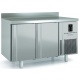 Masa rece DOCRILUC DHMRG-13, rebord, clasa A+, 1.49 KW/24h, 255 litri, 2 usi, potenta frigorifica 502 W, -2°/+8°C, inox