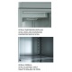 Vitrina frigorifica expunere DOCRILUC VE-8-10, potenta frigorifica 493 W, usi 1, temperatura +1ºC/ +5ºC