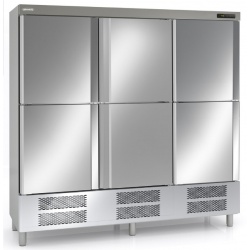 Congelator profesional DOCRILUC ACS-210-6, capacitate 1852 litri, 6 usi, potenta frigorifica 1814 W, temperatura -20°/-15°C