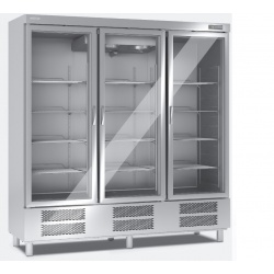Vitrina frigorifica profesionala DOCRILUC ARSV-210-3, 1852 litri, 5 usi, potenta frigorifica 1702 W, temperatura -2°/+8°C