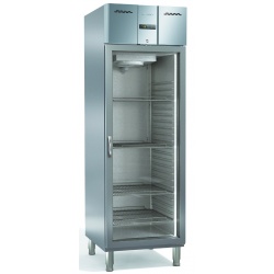 Vitrina frigorifica profesionala DOCRILUC ARGV-75-1-PF, 645 litri, 1 usa, potenta frigorifica 502 W, temperatura -2°/ +8°C