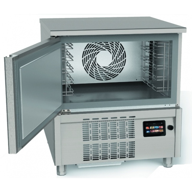 Vitrina frigorifica expunere DOCRILUC VE-8-10, potenta frigorifica 493 W, usi 1, temperatura +1ºC/ +5ºC