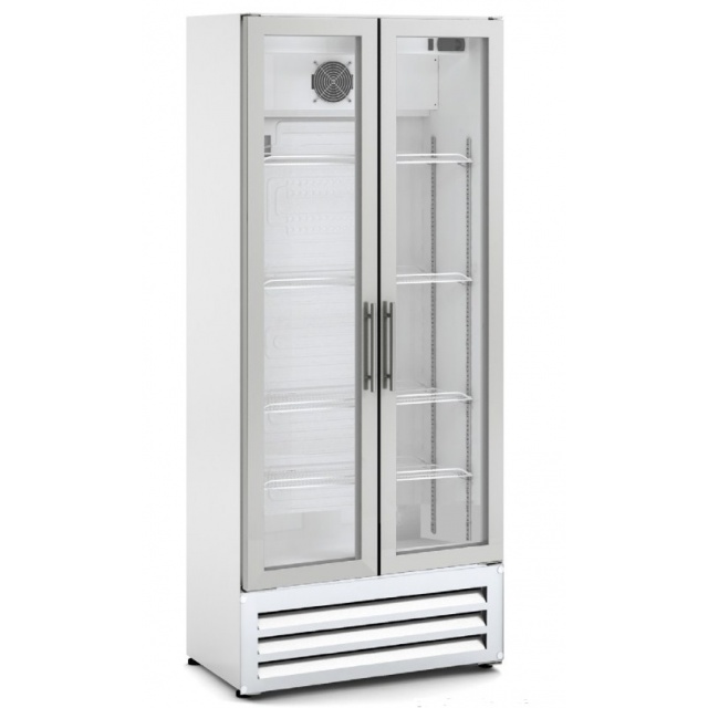 Vitrina frigorifica expunere DOCRILUC VE-8-10, potenta frigorifica 493 W, usi 1, temperatura +1ºC/ +5ºC
