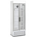 Vitrina frigorifica DOCRILUC DECCVAR-23, caseta luminoasa, 2 usi, capacitate 333 litri, potenta frigorifica 205 W, 0ºC/+7ºC