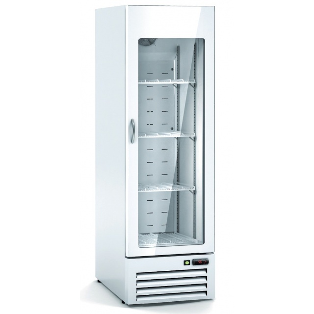 Vitrina frigorifica DOCRILUC DECV-15, capacitate 254 litri, potenta frigorifica 236 W, temperatura 0ºC/+7ºC