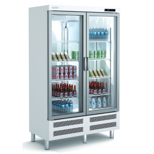 Vitrina frigorifica DOCRILUC ARPA-125 cu 2 usi, 1000 litri, potenta frigorifica 851 W, temperatura 0ºC/+7ºC
