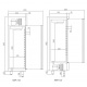 Vitrina frigorifica expunere DOCRILUC VE-8-10, potenta frigorifica 493 W, usi 1, temperatura +1ºC/ +5ºC