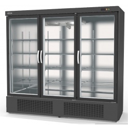 Vitrina frigorifica DOCRILUC DEBR-2003 cu 3 usi, 1852 litri, potenta frigorifica 1702 W, temperatura -2ºC/ +8ºC