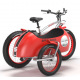 Bicicleta electrica BAD BIKE BEACH VINTAGE FAT 250W, greutate 33 kg
