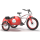 Bicicleta electrica BAD BIKE BEACH VINTAGE FAT 500W, greutate 33 kg Bicicleta electrica BAD BIKE BEACH VINTAGE FAT 500W, greutate 33 kg