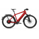 Bicicleta electrica STROMER ST3 Pinion LE, culoare rosu, negru, alb rece