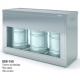 Vitrina frigorifica expunere DOCRILUC VE-8-10, potenta frigorifica 493 W, usi 1, temperatura +1ºC/ +5ºC