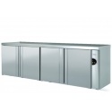 Frigider orizontal bar pentru butoaie DOCRILUC DEBP-120, 2 usi, capacitate 2 butoaie, potenta frigorifica 485 W, +5ºC/+8ºC