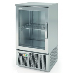 Vitrina frigorifica expunere DOCRILUC VE-8-10, potenta frigorifica 493 W, usi 1, temperatura +1ºC/ +5ºC