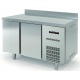 Masa rece DOCRILUC MD-150, cu rebord, 2 usi, capacitate 245 litri, potenta frigorifica 502 W, temperatura -2°/+8°C, inox