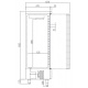 Vitrina frigorifica expunere DOCRILUC VE-8-10, potenta frigorifica 493 W, usi 1, temperatura +1ºC/ +5ºC
