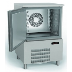 Vitrina frigorifica expunere DOCRILUC VE-8-10, potenta frigorifica 493 W, usi 1, temperatura +1ºC/ +5ºC