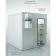 Vitrina frigorifica expunere DOCRILUC VE-8-10, potenta frigorifica 493 W, usi 1, temperatura +1ºC/ +5ºC