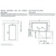 Vitrina frigorifica expunere DOCRILUC VE-8-10, potenta frigorifica 493 W, usi 1, temperatura +1ºC/ +5ºC