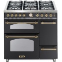Aragaz Lofra RBI66MFT/CI, 60x60 cm, gaz, 4 arzatoare, grill, aprindere electronica, timer, crem