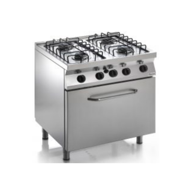 Aragaz profesional gaz Casta Fast F7/FUG4LO cu 4 arzatoare