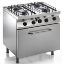 Aragaz profesional gaz Casta Fast F7/FUG4LO cu 4 arzatoare