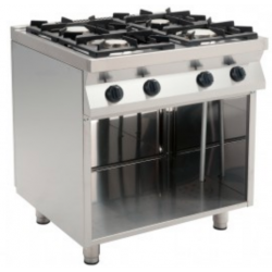 Aragaz profesional gaz Casta Smart S7/KUG4BA cu 4 arzatoare
