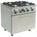 Aragaz profesional gaz Casta Smart S7/KUG4LO cu 4 arzatoare