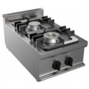 Aragaz pe gaz CASTA Easy 700 cu 2 arzatoare E7/KUPG2BB.2M 400x700x270h