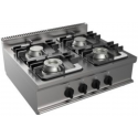 Aragaz pe gaz CASTA Easy 700 cu 4 arzatoare E7/KUPG4BB.4M 800x700x270h