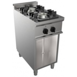 Aragaz pe gaz CASTA Easy 700 cu 2 arzatoare E7/CUPG2BA.1M1G 350x700x850h