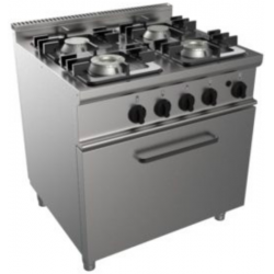 Aragaz pe gaz cu cuptor electric CASTA Easy 700 E7/KUPG4LE.4M 800x700x850h