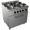 Aragaz pe gaz cu cuptor electric CASTA Easy 700 E7/KUPG4LE.4M 800x700x850h