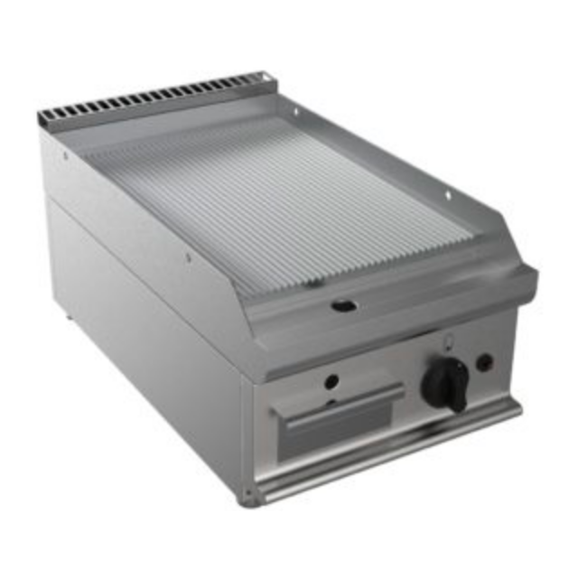 Gratar pe gaz Casta Easy 700 E7/KTG1BBR cu placa striata 400x700x270h