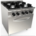 Aragaz cu cuptor pe gaz Casta Lady 700 L7/KUPG4LO.4G 800x700x850h