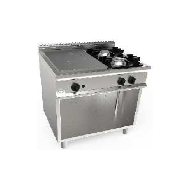 Masina de gatit pe gaz Casta Lady 700 L7/TPG2BA.1M1G 800x700x850h