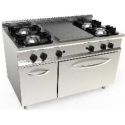 Masina de gatit cu cuptor pe gaz Casta Lady 700 L7/TPG6LN.2M2G 1200x700x850h