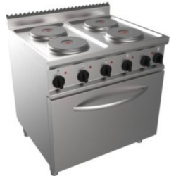 Masina de gatit electrica cu cuptor electric Casta L7/CUET4LE 800x700x850h