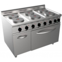 Masina de gatit electrica cu cuptor electric Casta L7/CUET6LE 1200x700x850h