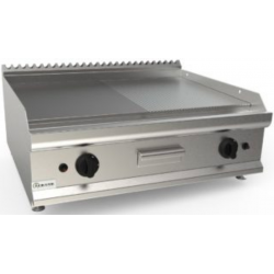 Masina de gatit pe gaz cu placa neteda si striata CASTA L7/KTG2BBMK 800x700x270h