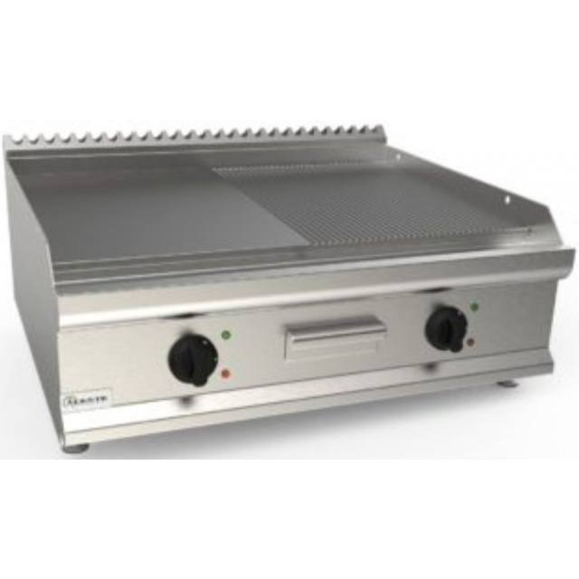 Masina de gatit electrica cu placa neteda/ canelata CASTA L7/KTE2BBMK 800x700x270h