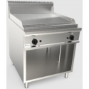 Aragaz profesional pe gaz CASTA L9/FTG4BAR suprafata canelata 800x900x850h