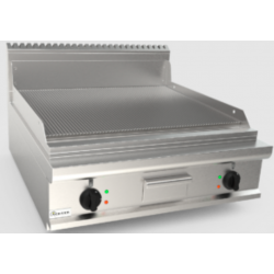 Aragaz profesional electric CASTA L9/FTE4BBRC suprafata canelata 800x900x270h