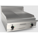 Aragaz profesional electric CASTA L9/FTE4BBM suprafata canelata si neteda 800x900x270h